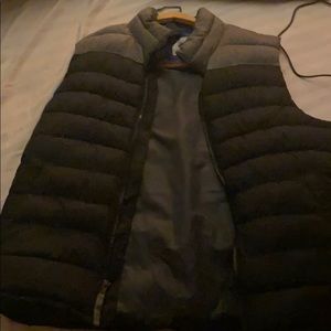 Men’s Black & Grey Vest
